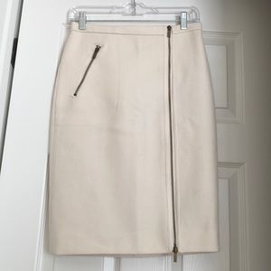 J. Crew Pencil Skirt with Zipper Detail